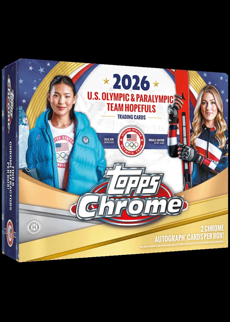 Topps Chrome® U.S. Winter Olympics & Paralympic Team Hopefuls